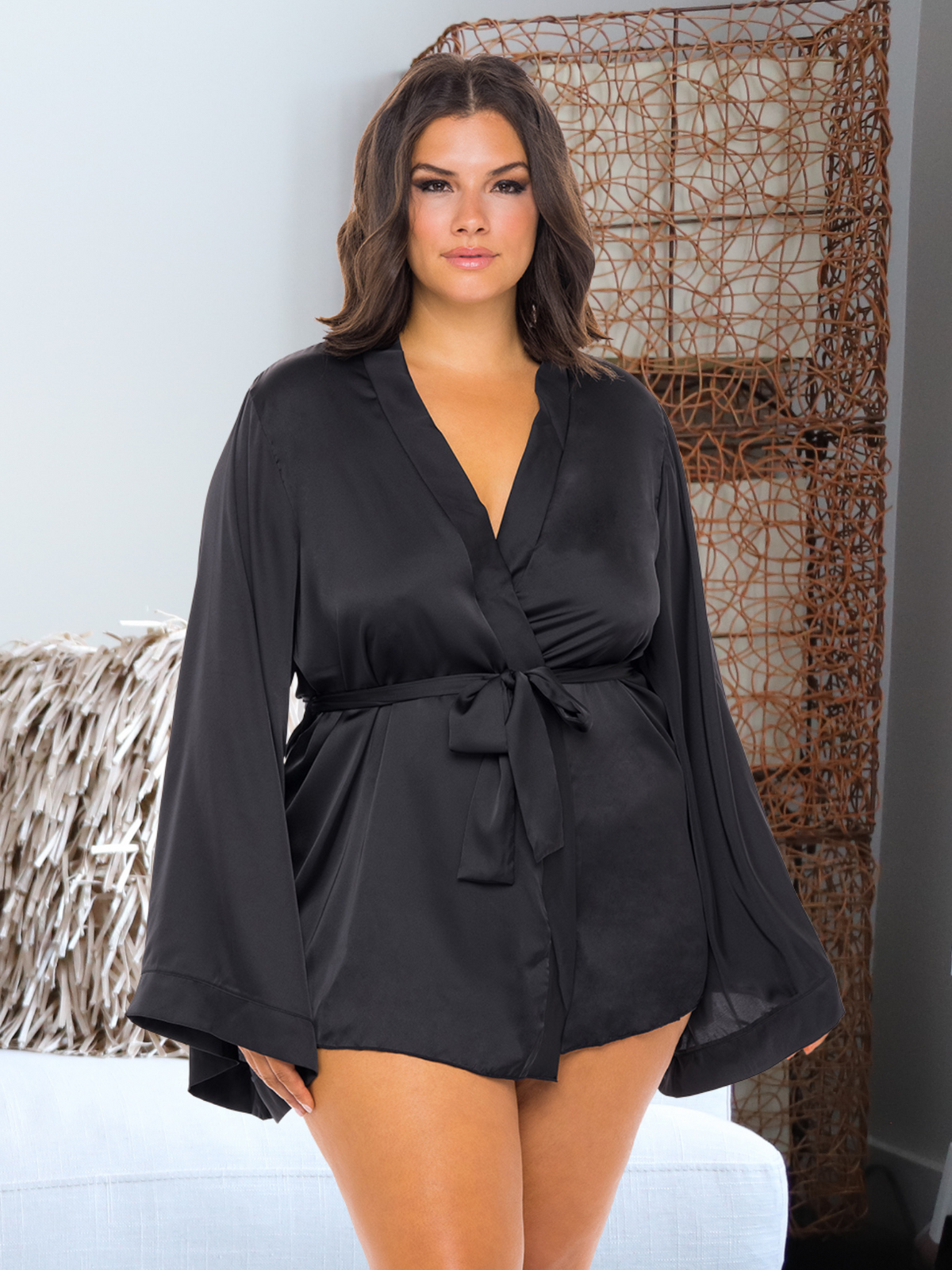 MIRELLE CROPPED ROBE